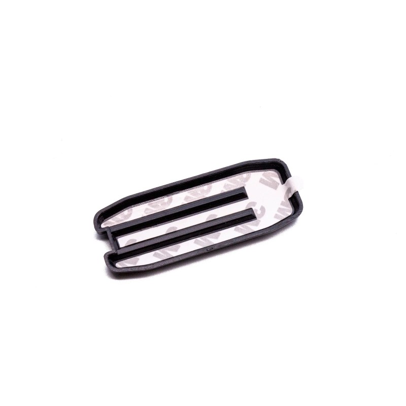 Auto 5PCS Grill Doors Rear Matte Black AT4X OVERLAY Emblem