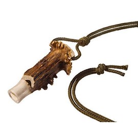 Rottumtaler Dog Whistle in Stag Horn Look Rose with Whistle