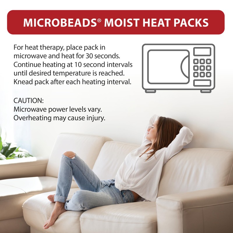 Core Products MicroBeads Moist Heat Therapy Microwave Pack - Great