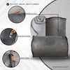 Hoesh UK Grey Single Duvet Storage Bag - Breathable Cotton