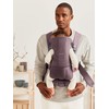 BabyBjörn Baby Carrier Mini, Cotton, Dark Purple | Newborn Carrier
