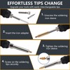 Heat-Set Insert Tips - Threaded Inserts M2 / M2.5 /