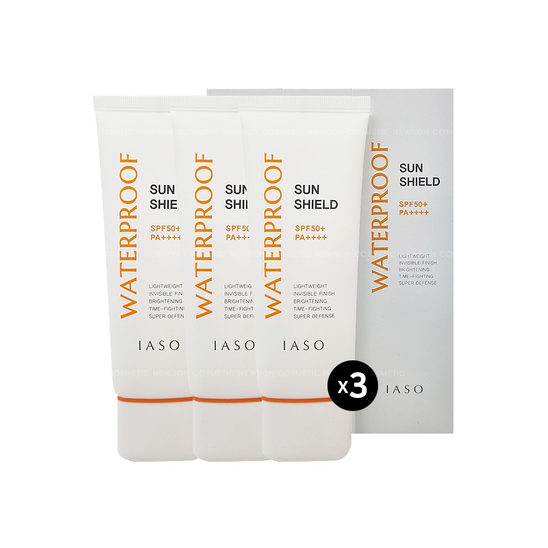 IASO Sun Shield Waterproof 70ml (1/3/5) / 이아소 썬 쉴드