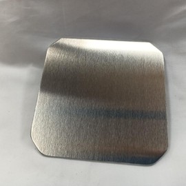 Aluminum Kickstand Pad Plate Heavy-Duty Motorcycle Support Non-Sinking Coaster Puck for Secure Parking on Soft or Uneven Ground 4.5" (inch) x 4.5" (inch)