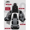 VarCozy Car Seat Covers Full Set, Front & Split Rear