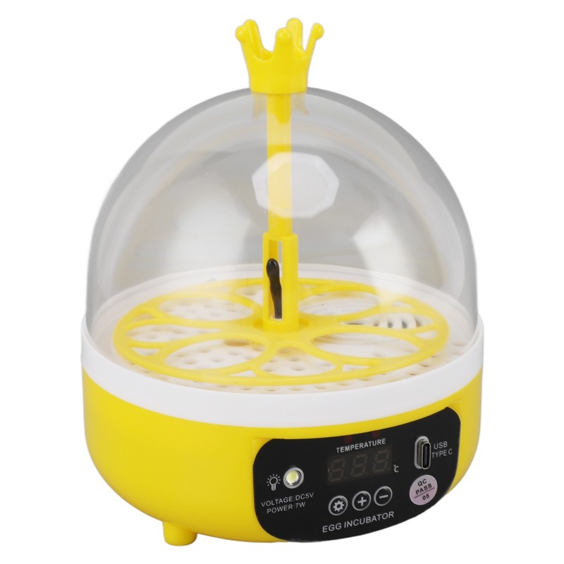 Mini Egg Incubator for Home Automatic Temperature Humidity Control 4