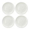 WAIT FLY Lily of the Valley Embossed Flower Ceramic Dinner
