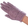 Be Your Own Style Womens Winter Cable Knit Texting Gloves