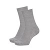 Fukurashi 37752WQ Men's Ribbed Socks, 2 Pairs Set, Antibacterial, Deodorizing,