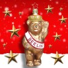 Inge-glas Berlin Bear Christmas Hanger