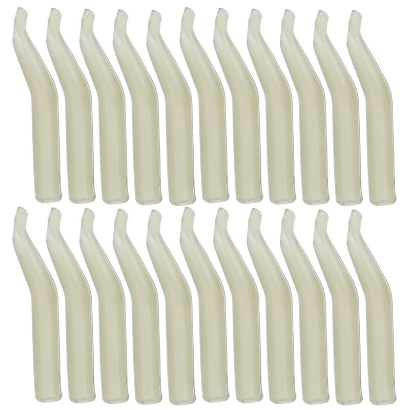 100PCS 20mm PE Anti Tangles Line Aim Hook Sleeve Light