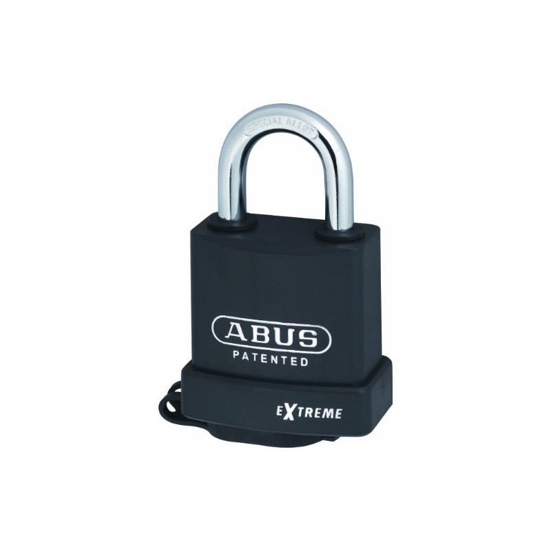 ABUS 8353C Extreme Weatherproof Open Shackle Padlock, Multicolor