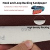 1/4 Sheet Sandpaper 5.5" x 4.5" Hook and Loop Sanding