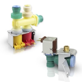 AZ4U WPW10238100 W10238100 & WPW10341320 W10341320 Refrigerator Water Inlet Valve Replacement W10498992 K-77473 IMV-8100 IMV-1320 K-78032-AM For Whirlpool, Kenmore, KitchenAid, Maytag Refrigerator