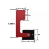 Cauff Mailbox Flag Replacement Kit Heavy Duty Poly with Stainless