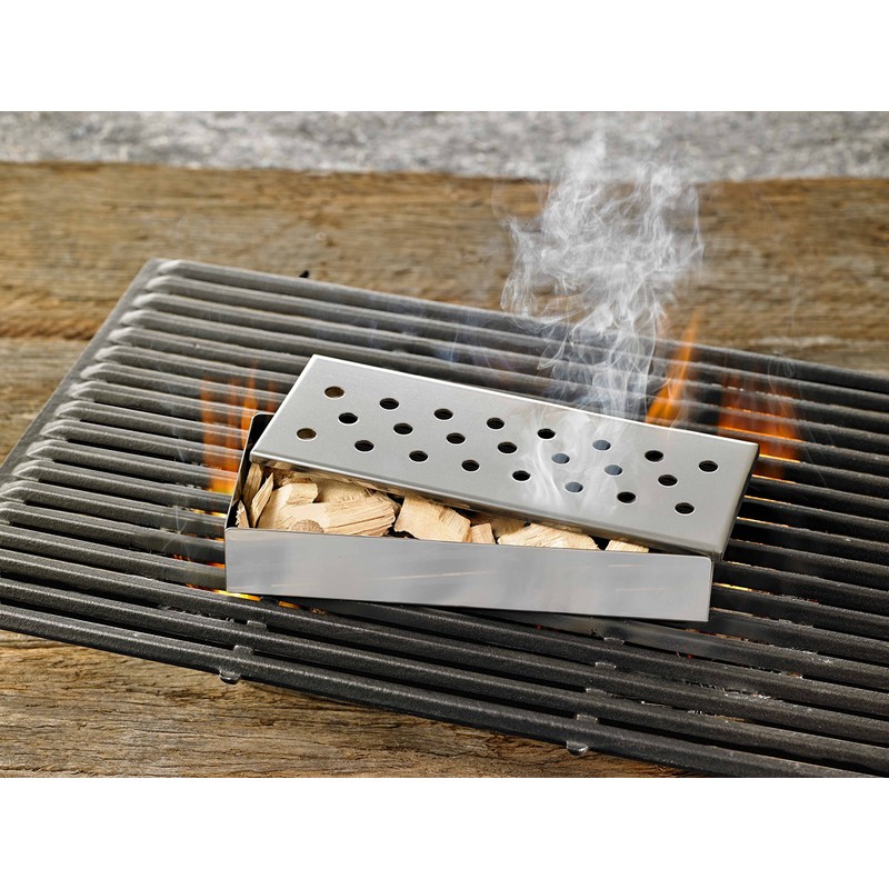 MAVERICK D5555 Woodchip Smoker Box, Stainless Steel