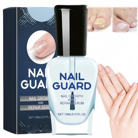 Nail Strengthener for Damaged Nails - Nail Hardener Extra Strong and Growth - Revitalizing Fingernail Growth Serum - Strengthens and Hardens Weak Nails for Faster Growing