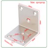 Hyever Stainless Steel Corner Brace Joints Plate 6 Pcs, Angle