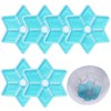 Ice Pack Hard Hat Cooling Insert, Blue, Flower Shape Design,