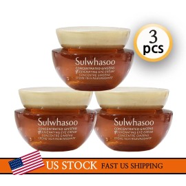 Sulwhasoo Concentrated Ginseng Rejuvenating Eye Cream 4ml 3pcs Premium K-Beauty