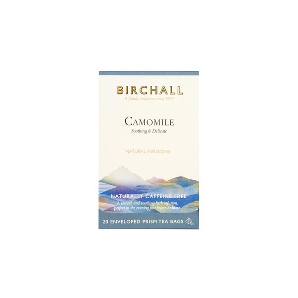 Birchall Camomile 20 Enveloped Prism Tea Bags