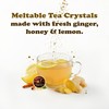 Pocas Honey Ginger Instant Tea Powder, Lemon Flavor 2-Pack, Ginger