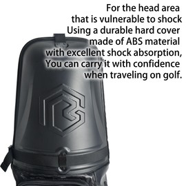 Regency ABS Golf Hard Case Travel Bag - Airline Approved, Wheels, 6 Pockets (ABS Cover, 7mm Pad, 3-Layer Protection) (Green)