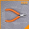 SPEEDWOX Full Flush Cut Chip Cutters 38 Degree Angled Jaws