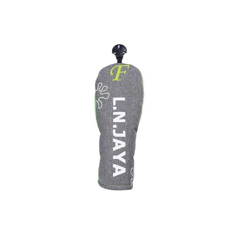 LEZACS L.N.JAYA Fairway Wood Headcover Gray LNHC-0421