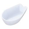ENTEC C-82 Melamine Lenge Saucer (Large), White