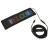 LED Car Sign App Programmable USB 5V Car Plug 12‑24V
