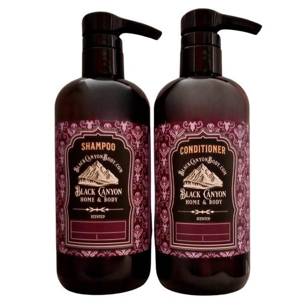 Black Canyon Creamy Vanilla Hazelnut Scented Argan Oil Hair Shampoo
