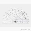 DESIGNPHIL 42263006 Midori Multi Ruler, 6.3 pulgadas (16 cm), Transparente