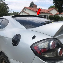 SpoilerKing Rear Window Roof Spoiler Visor (284R) Compatible with Hyundai Tiburon 2003-2008