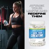 Body Attack 100 Pure Creatine Capsules, 240 Capsules, 1 Pack