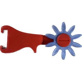 Spurs charm - Spins - 16 Diffrent Colors - Made In USA (Red)