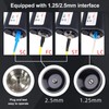 400X Handheld Fiber Optic Microscope Monocular Handheld Fiber Optic Microscope