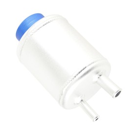 Power Steering Tank, Power Steering Oil, Fluid Tank, Fluid Reservoir Bottle, Aluminum, Universal, Reservoir, Stay, Polished, Band, Replacement,