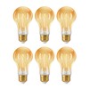EDISHINE Vintage LED Edison Bulbs 8W, 60W Equivalent, 2200K Amber