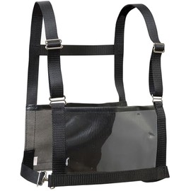 Weaver Leather Livestock Exhibitor Number Harness , Black , Small/Medium