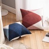 MIULEE Geometric Cushion Covers Decorative Square Throw Pillow Case Pillowcases