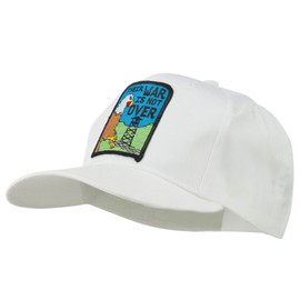 Their War Not Over Military Patch Cap - White OSFM