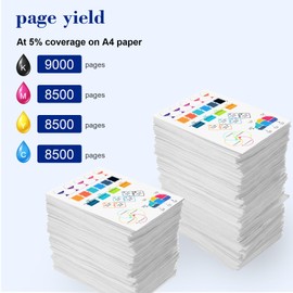 Pristar Compatible with HP 31 32XL Ink Bottle Set Compatible with HP Smart Tank 7301 7001 7602 5000 6001 5101 5102 5103 Plus 651 551 455 457 450 All-in-One Printer (165 ML 32XL Black Ink 100 ML 31 CMY