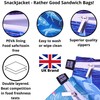SnackJacket Reusable Sandwich & Snack Bags - Set of 2
