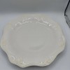 Lenox Butlers Pantry Gourmet 12” Dinner Plate Fleur Scroll Pattern