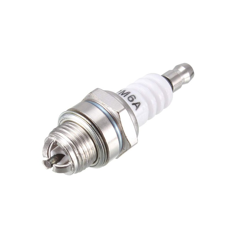 sourcing map BPM6A Spark Plug for Generator Lawn Mower Tractor