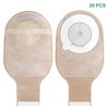 20PCS One Piece Ostomy Colostomy Bags, Drainable Pouches Ostomy Care