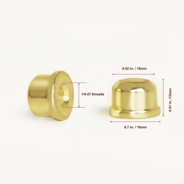 GY & CK® Lamp Finials Lampshade finial Tops for Lamp Shade Harp Lamp Finial Knob Lamp Parts and Lighting Accessories Finial 8 Pack (assorted colors)