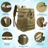 Pyrrhus 43L Cooler Backpack 45/55 Cans Insulated Leak Proof Tactical