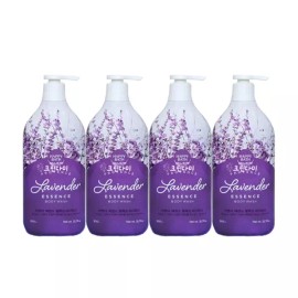 Happy Bath 해피바스 에센스 바디워시 라벤더 릴렉싱 900g x4개 Happy Bath Essence Body Wash Lavender Relaxing 900g x 4